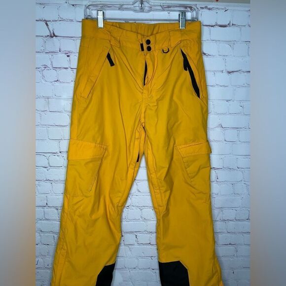 Women's‎ SLALOM Ski Snowboard Pants Yellow Size S - Picture 2 of 9